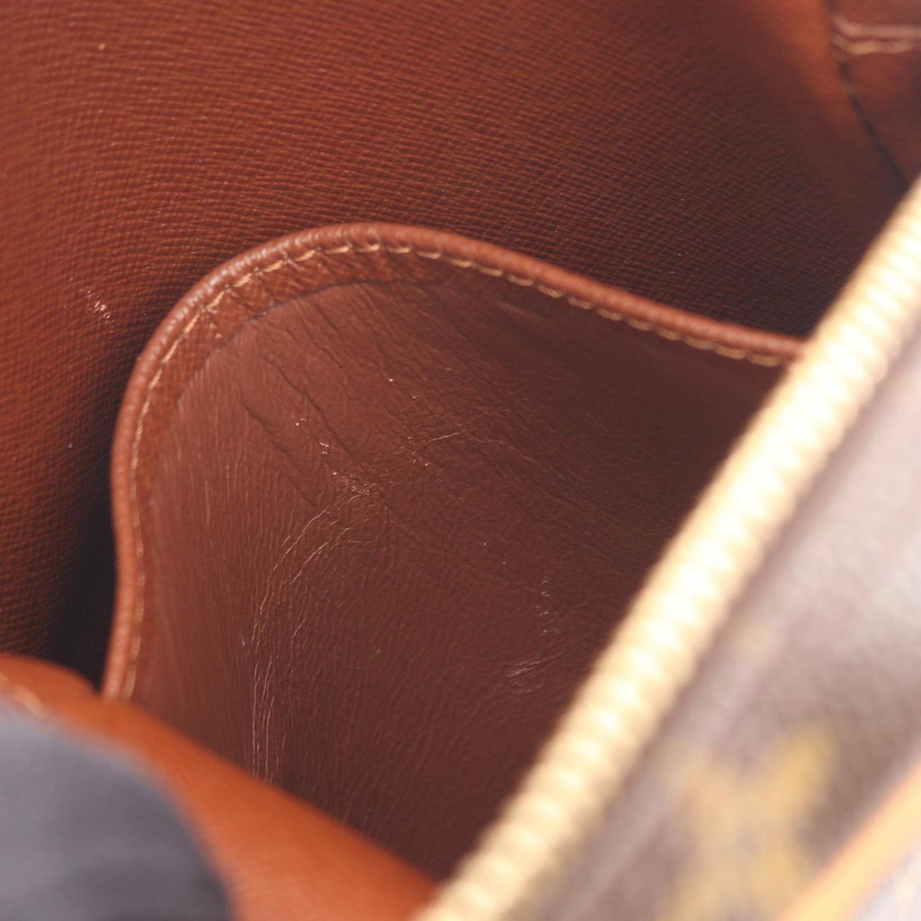 Louis Vuitton Brown Pvc Leather Shoulder Bag
