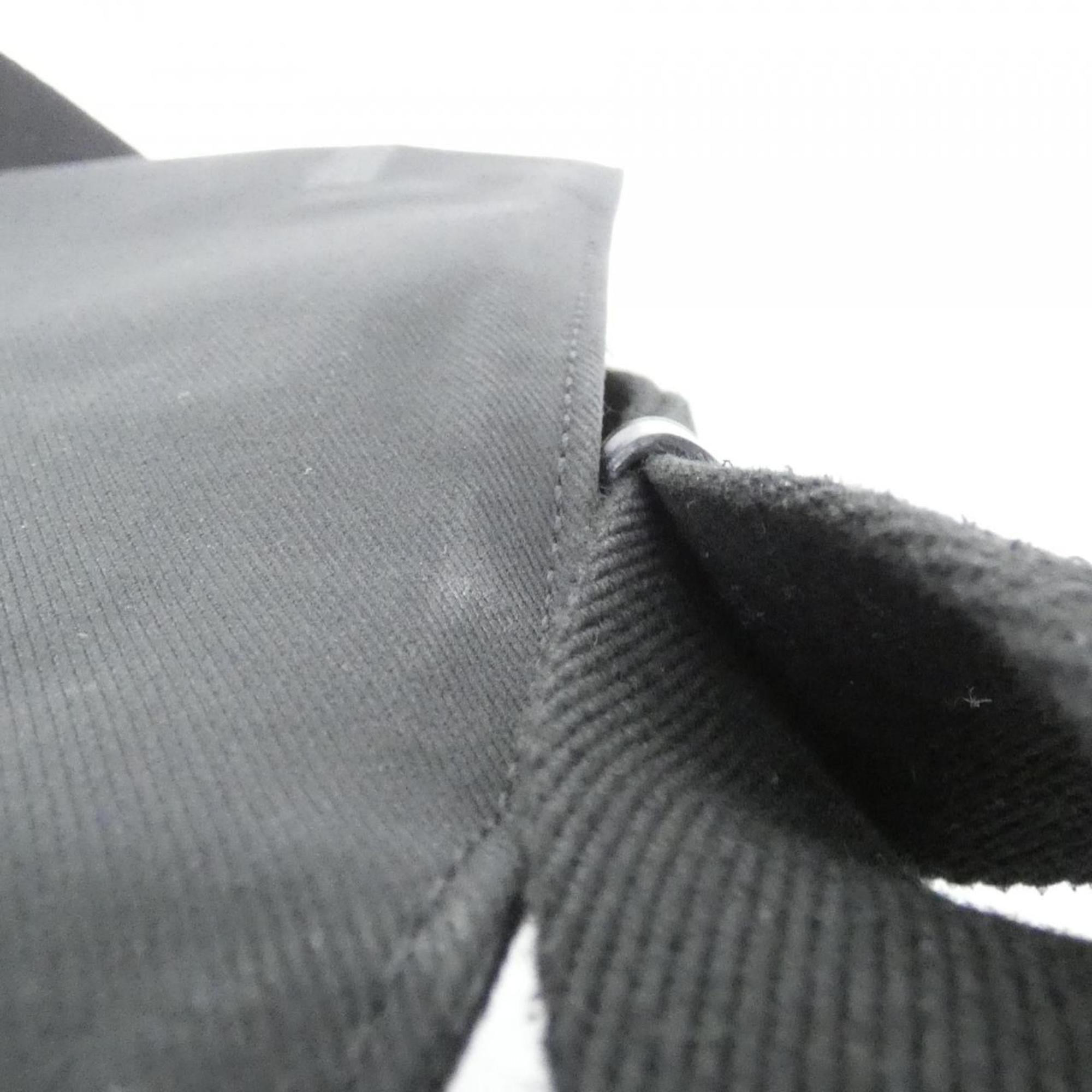 Louis Vuitton Black Coated Canvas Shoulder Bag