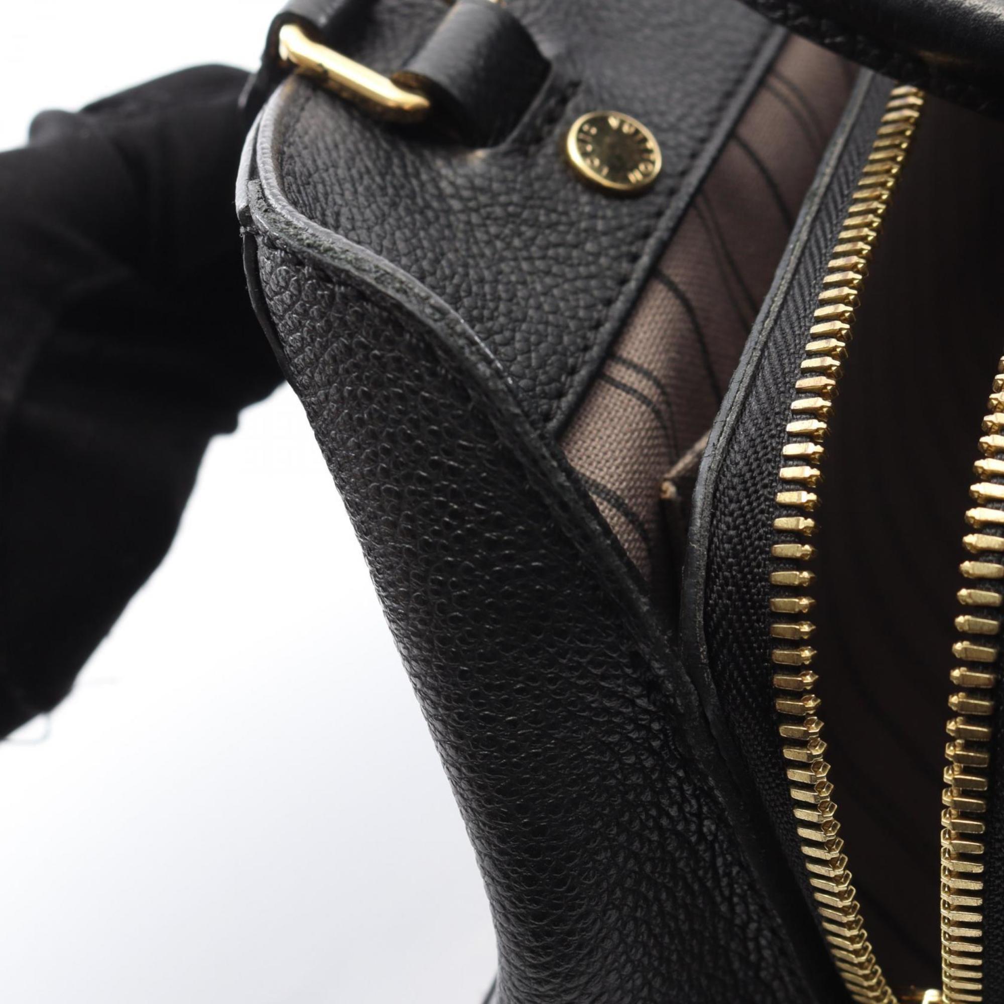 Louis Vuitton Black Cuir Ombre Leather Monogram Empreinte Handbag