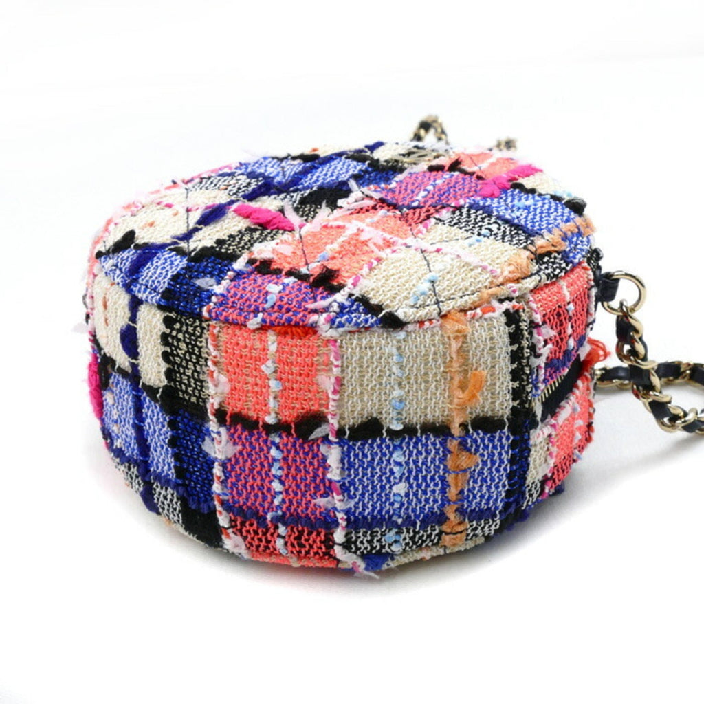 Chanel Multi-Color Tweed Shoulder Bag
