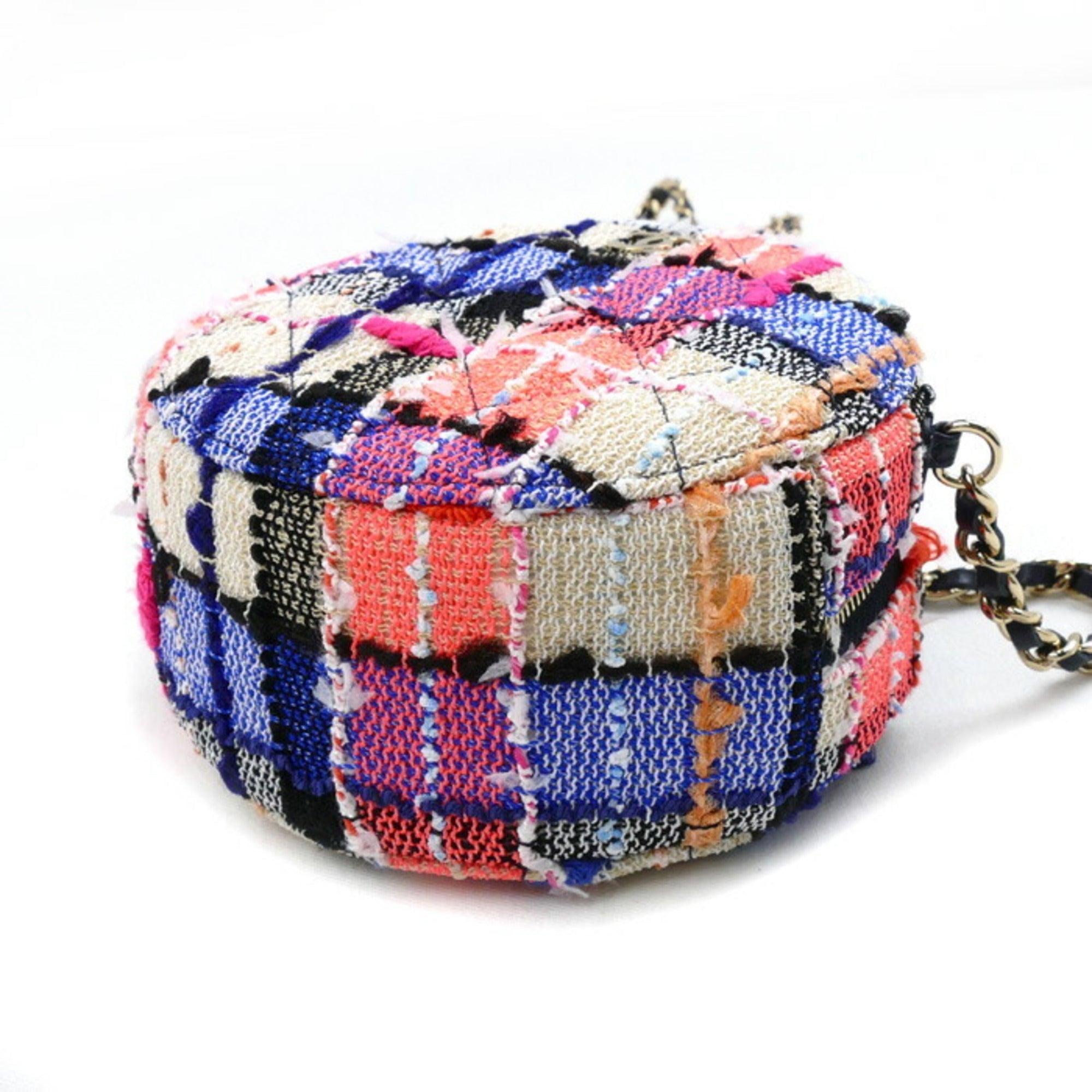 Chanel Multi-Color Tweed Shoulder Bag