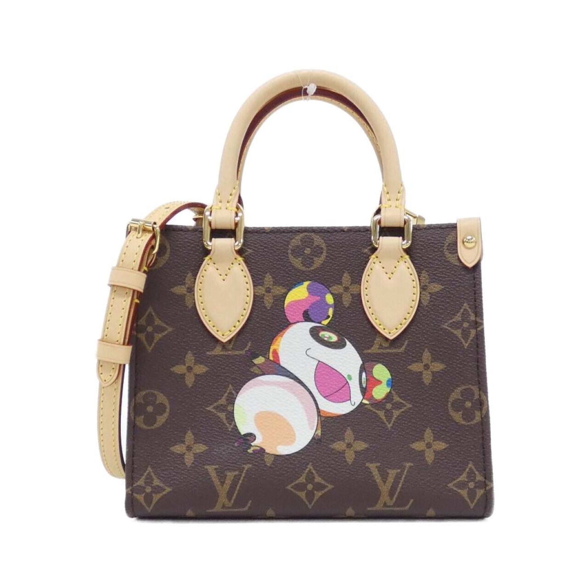 Louis Vuitton Marron Coated Canvas Handbag Shoulder Bag