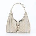 Gucci Guccissima White Leather Handbag (Pre-Owned)