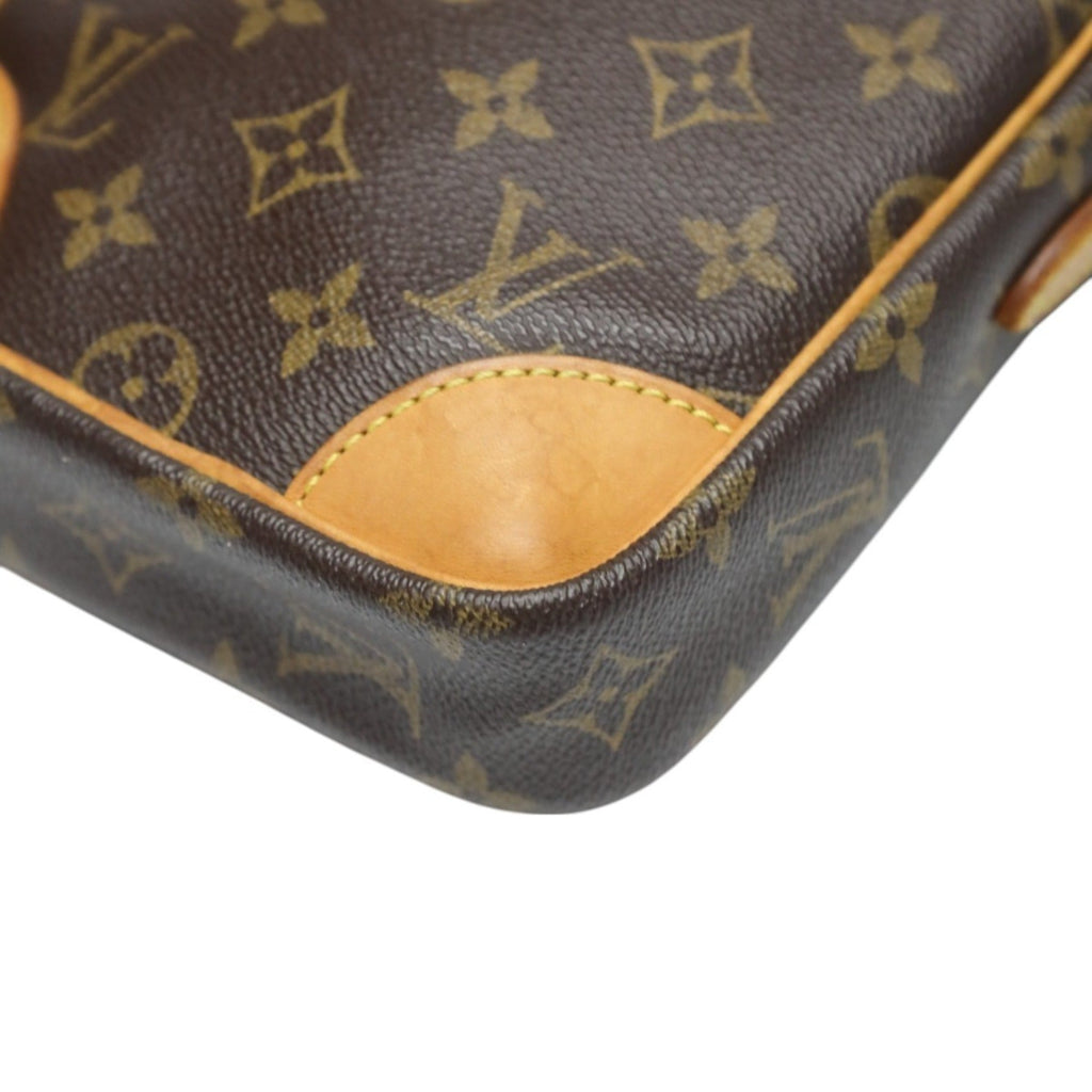 Louis Vuitton Brown Monogram Canvas Shoulder Bag