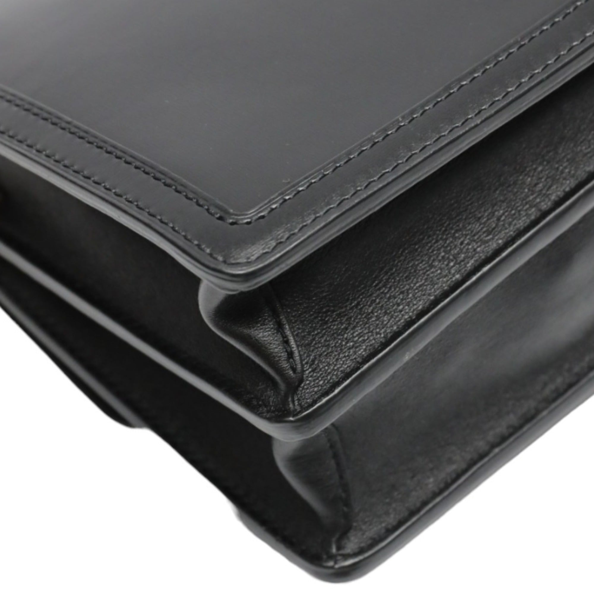 Louis Vuitton Black Noir Leather Shoulder Bag