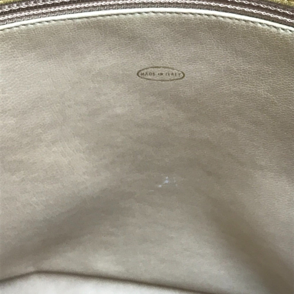 Chanel Gold Leather Shoulder Bag