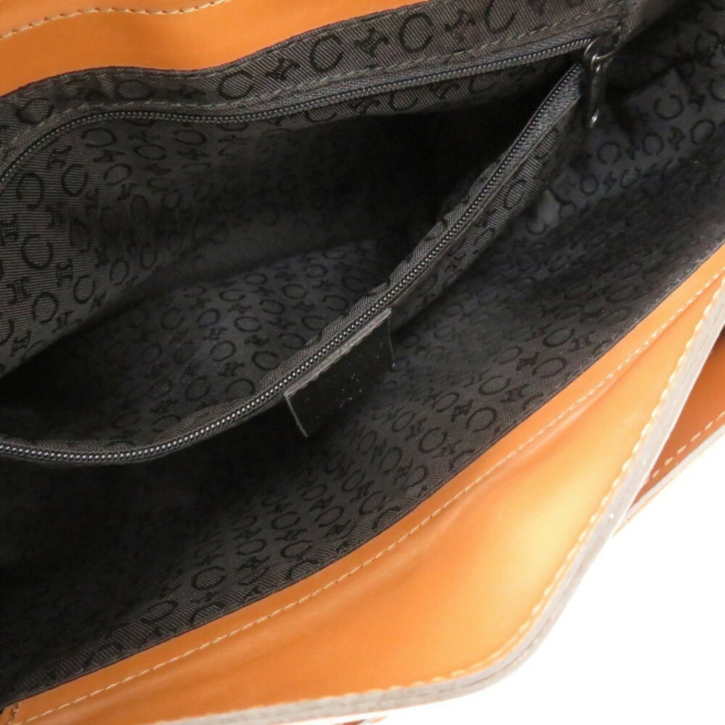 Celine Brown Camel Leather Shoulder Bag