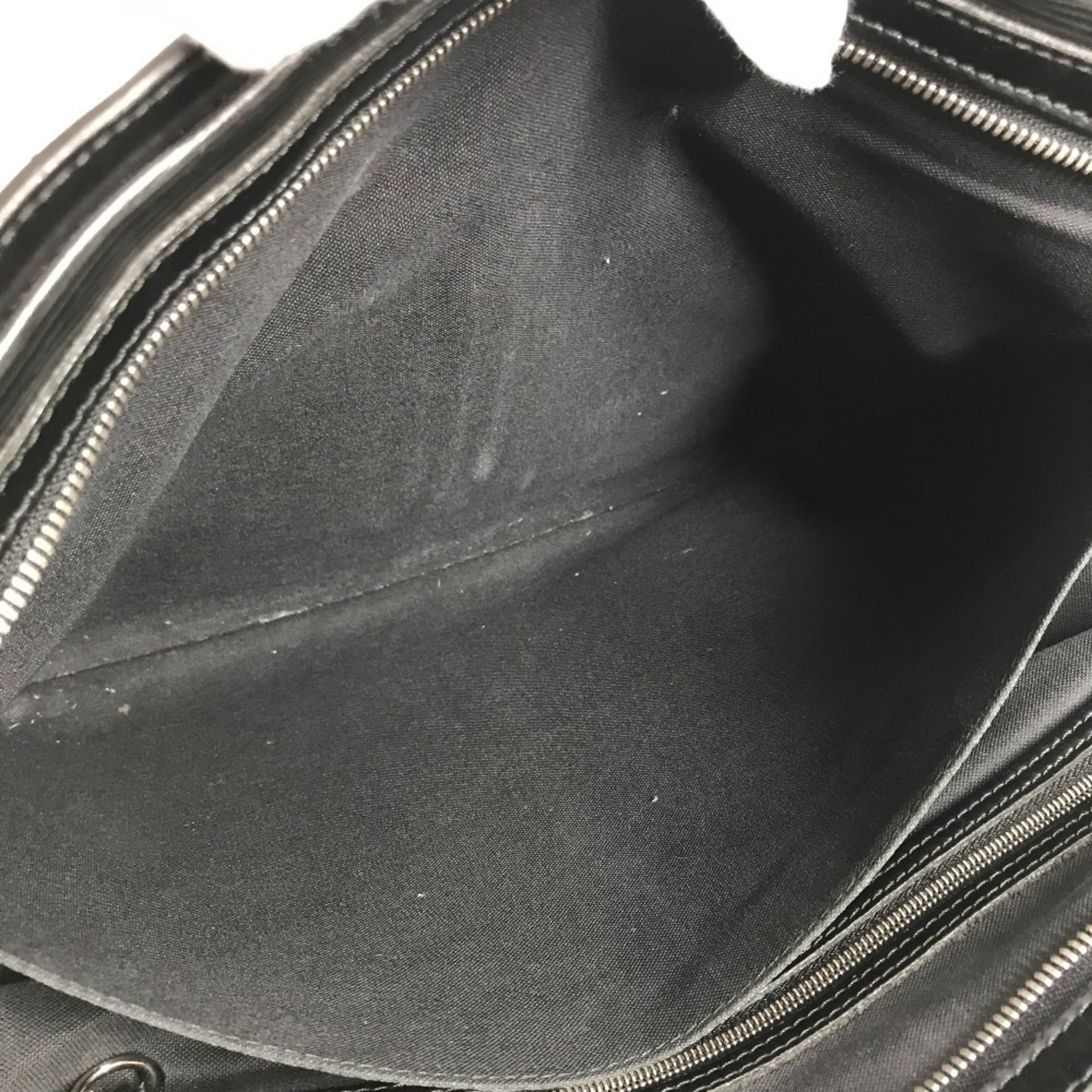 Louis Vuitton Black Galle Noir Epi Leather Briefcase Handbag Tote Bag