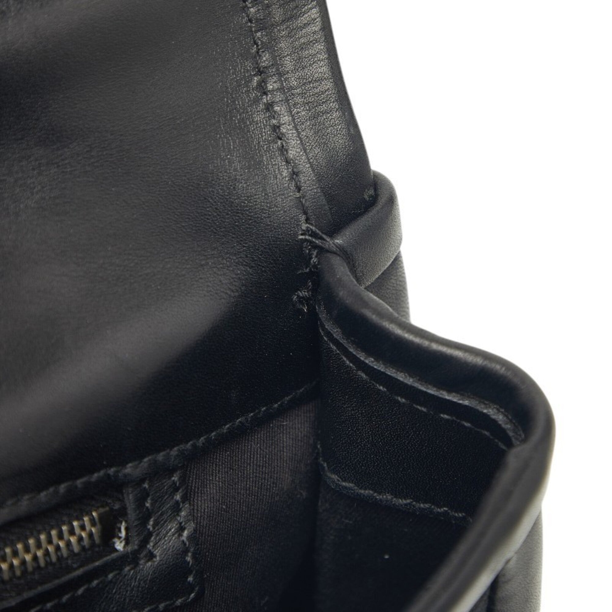 Gucci Black Canvas Leather Handbag (Pre-Owned)
