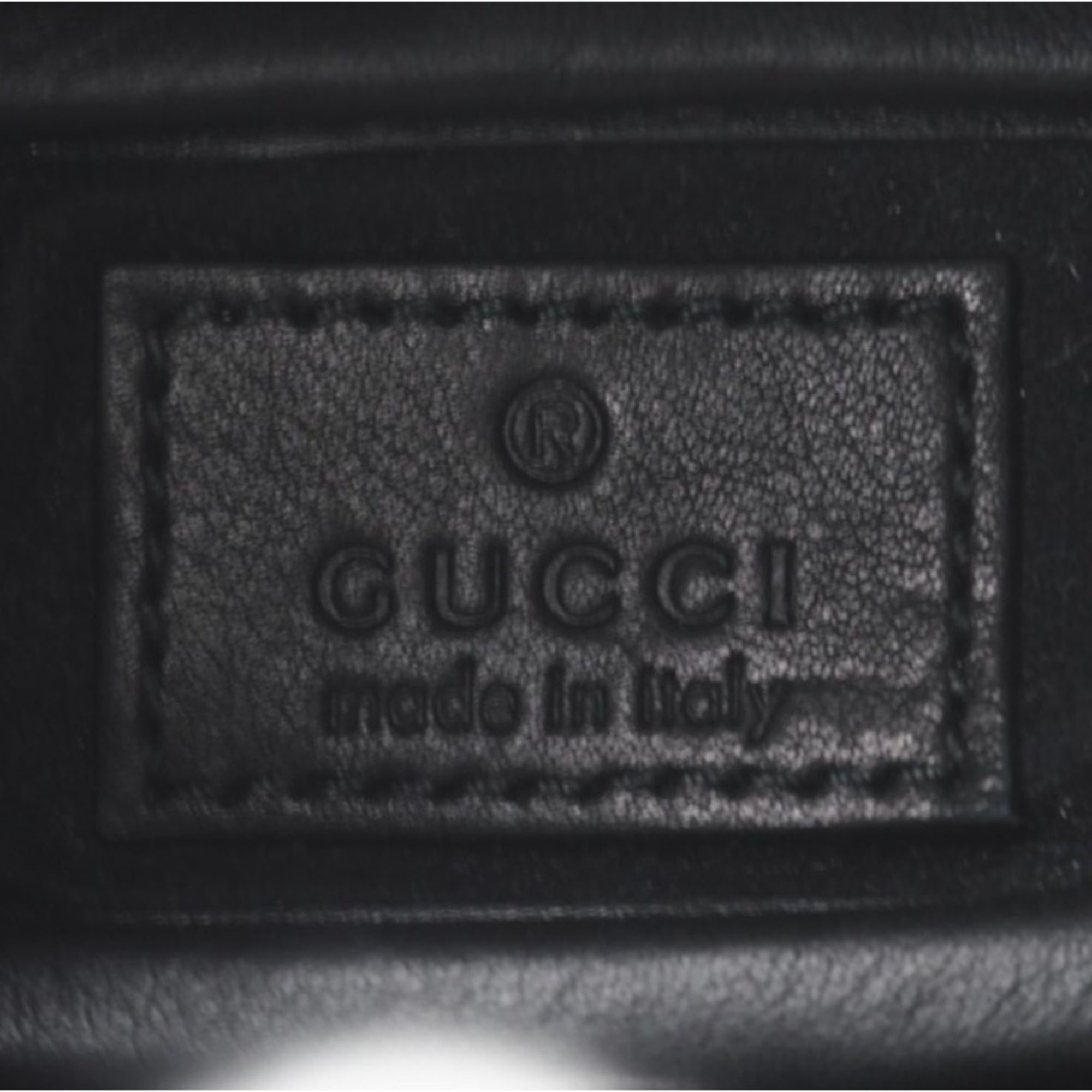 Gucci Black Leather Shoulder Bag (Pre-Owned)