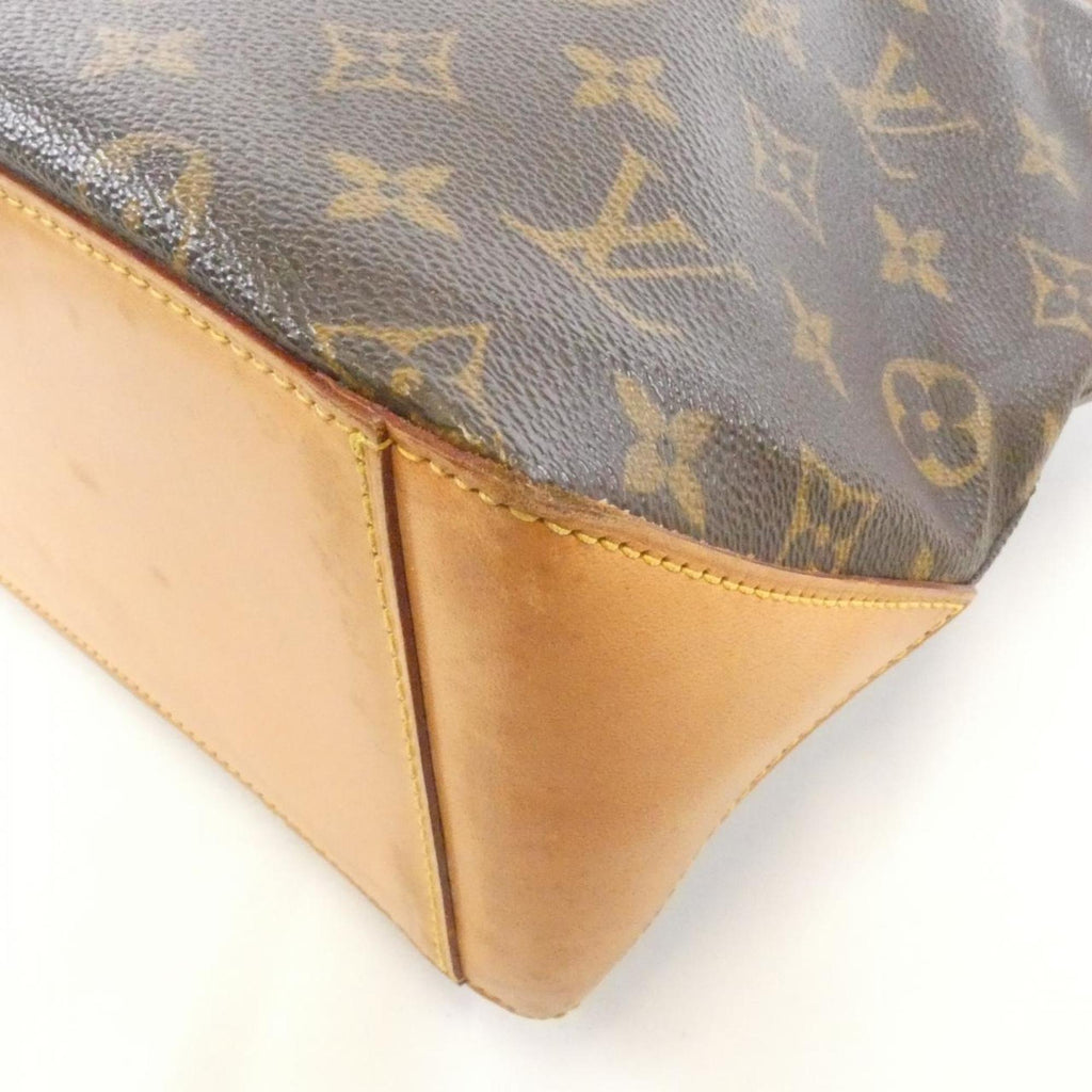 Louis Vuitton Marron Coated Canvas Handbag