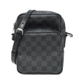 Louis Vuitton Graphite Coated Canvas Shoulder Bag