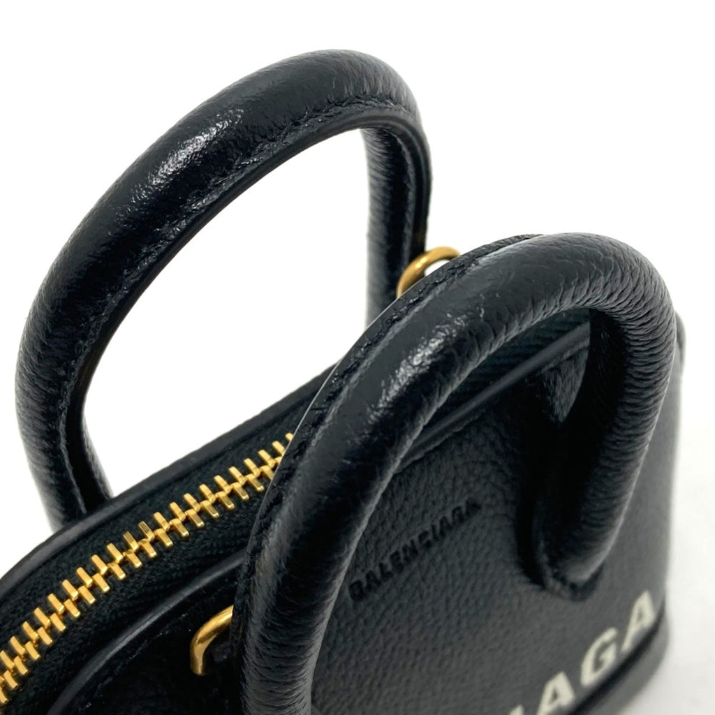 Balenciaga Black Leather Shoulder