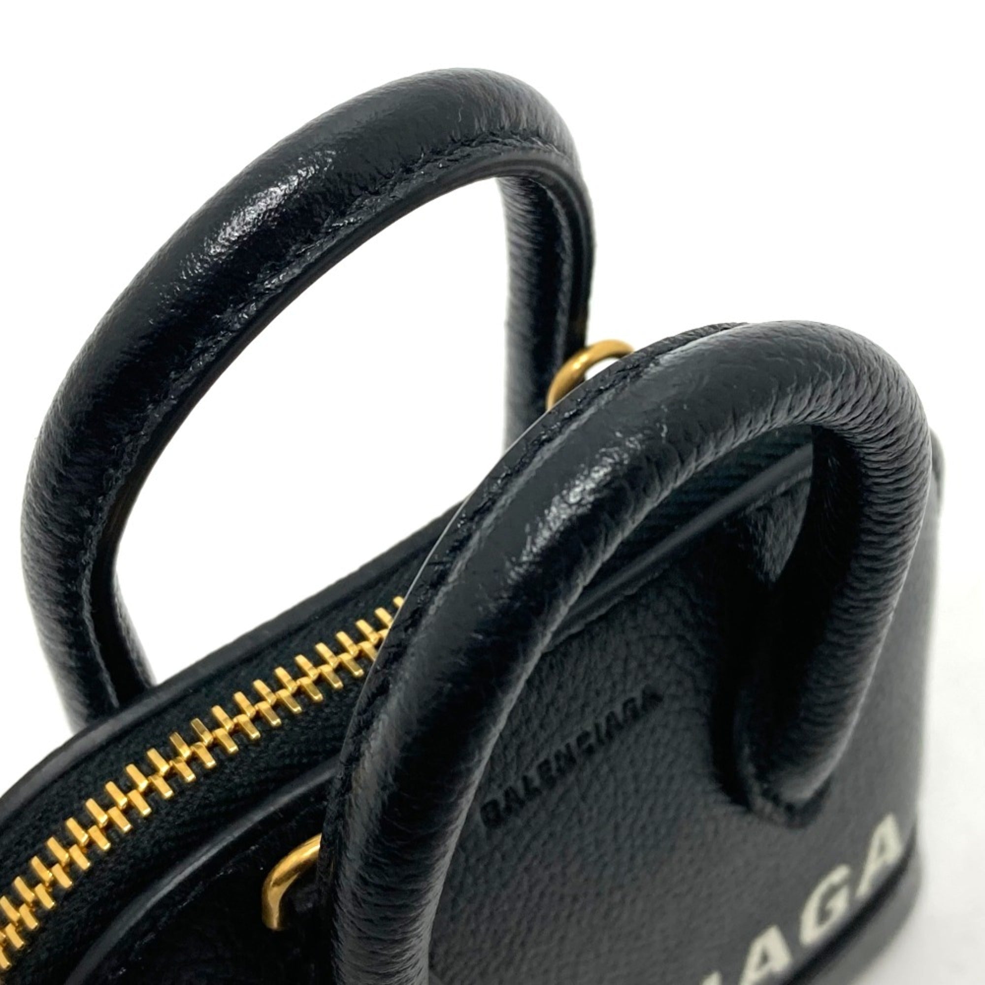 Balenciaga Black Leather Shoulder