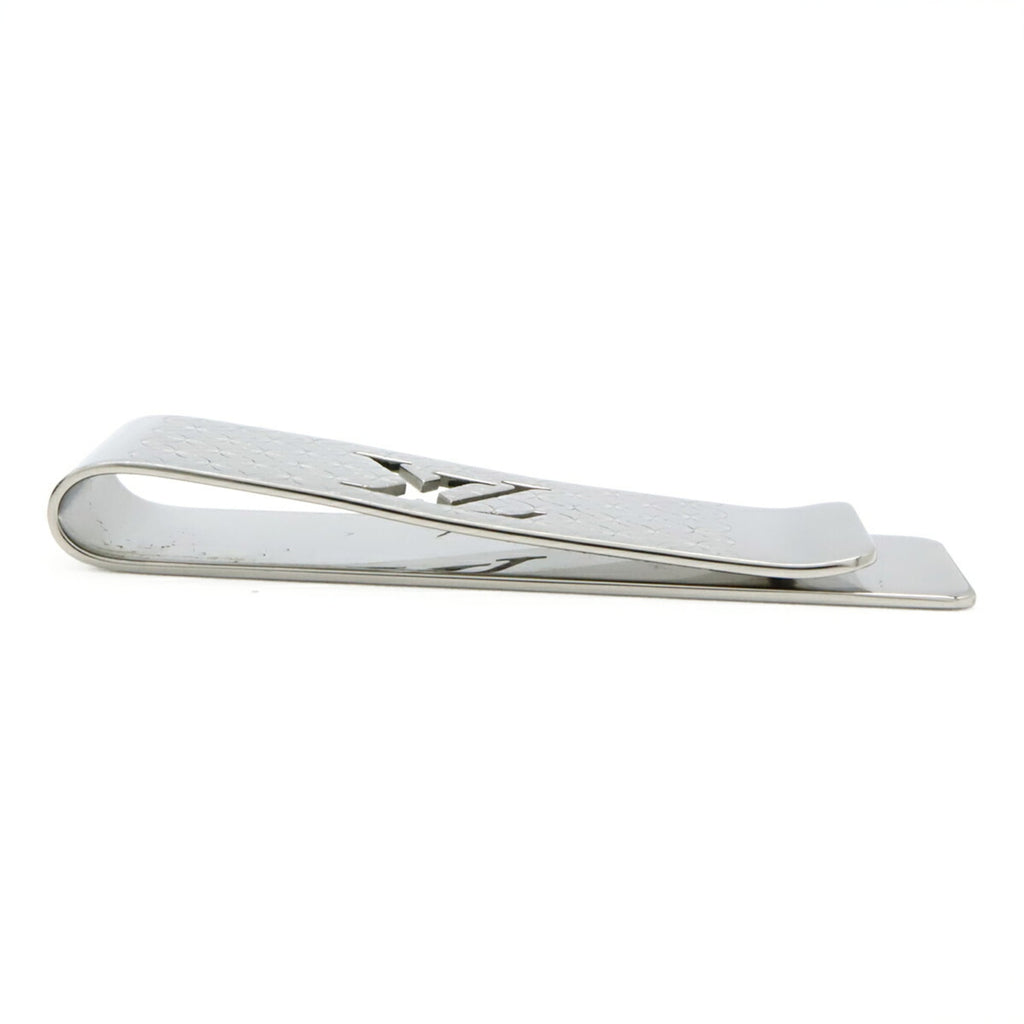 Louis Vuitton Silver Stainless Steel Money Clip