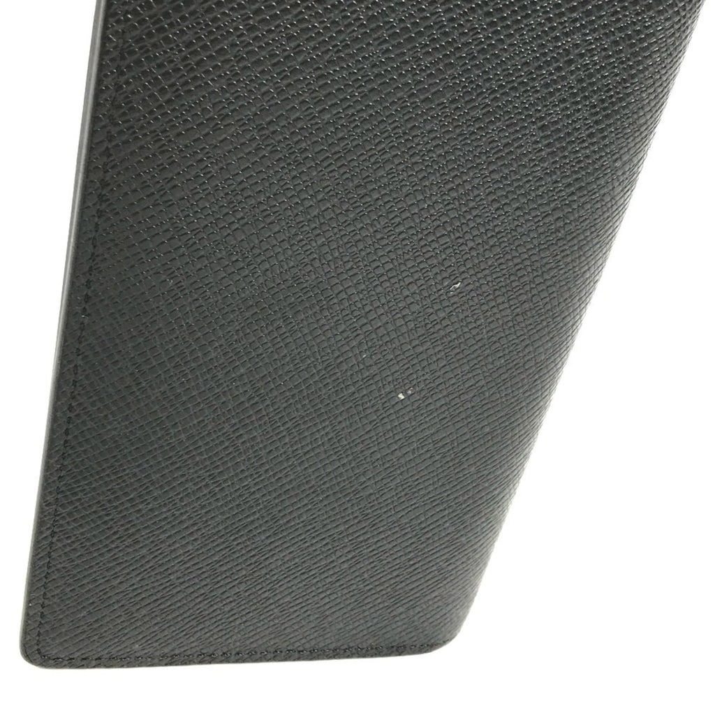Louis Vuitton Taiga Ardoise Black Taiga Leather Long Wallet