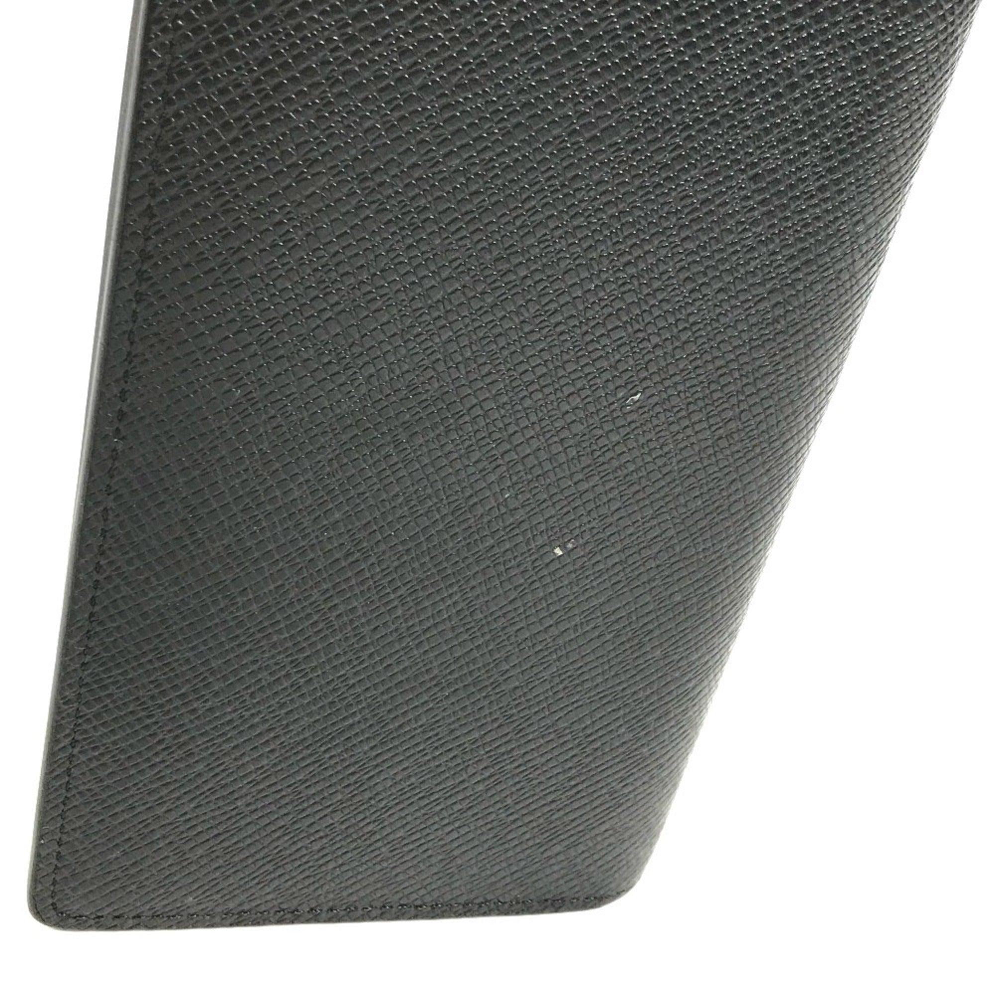 Louis Vuitton Taiga Ardoise Black Taiga Leather Long Wallet