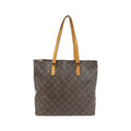 Louis Vuitton Marron Coated Canvas Handbag