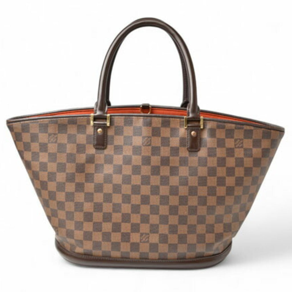 Louis Vuitton Damier Canvas Ebene Damier Canvas Shoulder Bag Tote Bag