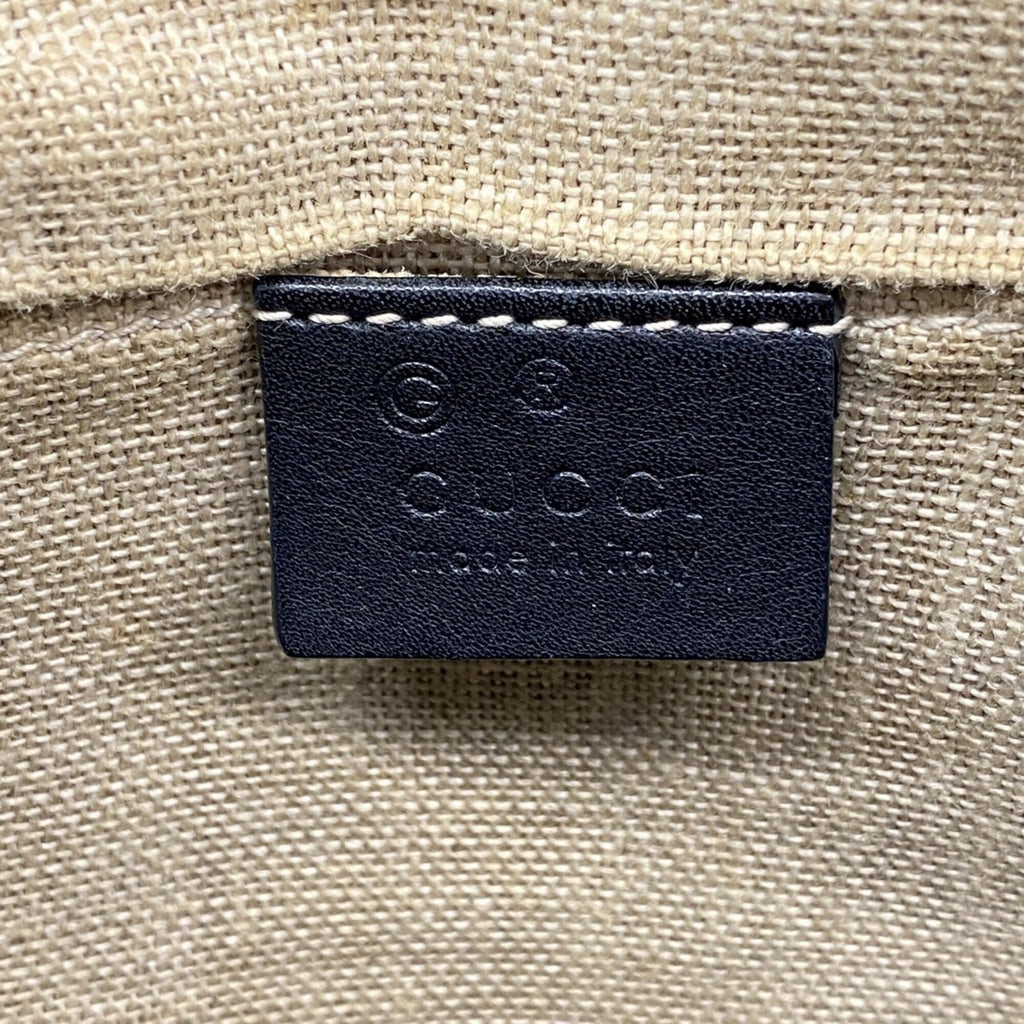 Gucci Black Leather Shoulder Bag (Pre-Owned)