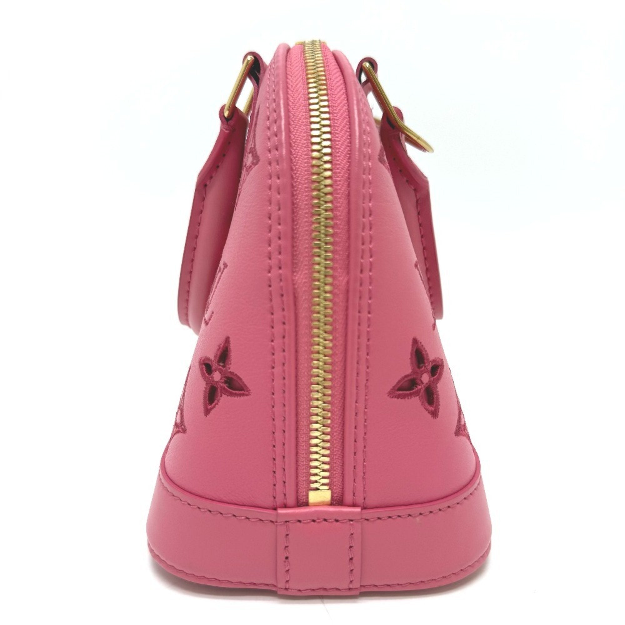Louis Vuitton Pink Leather Handbag