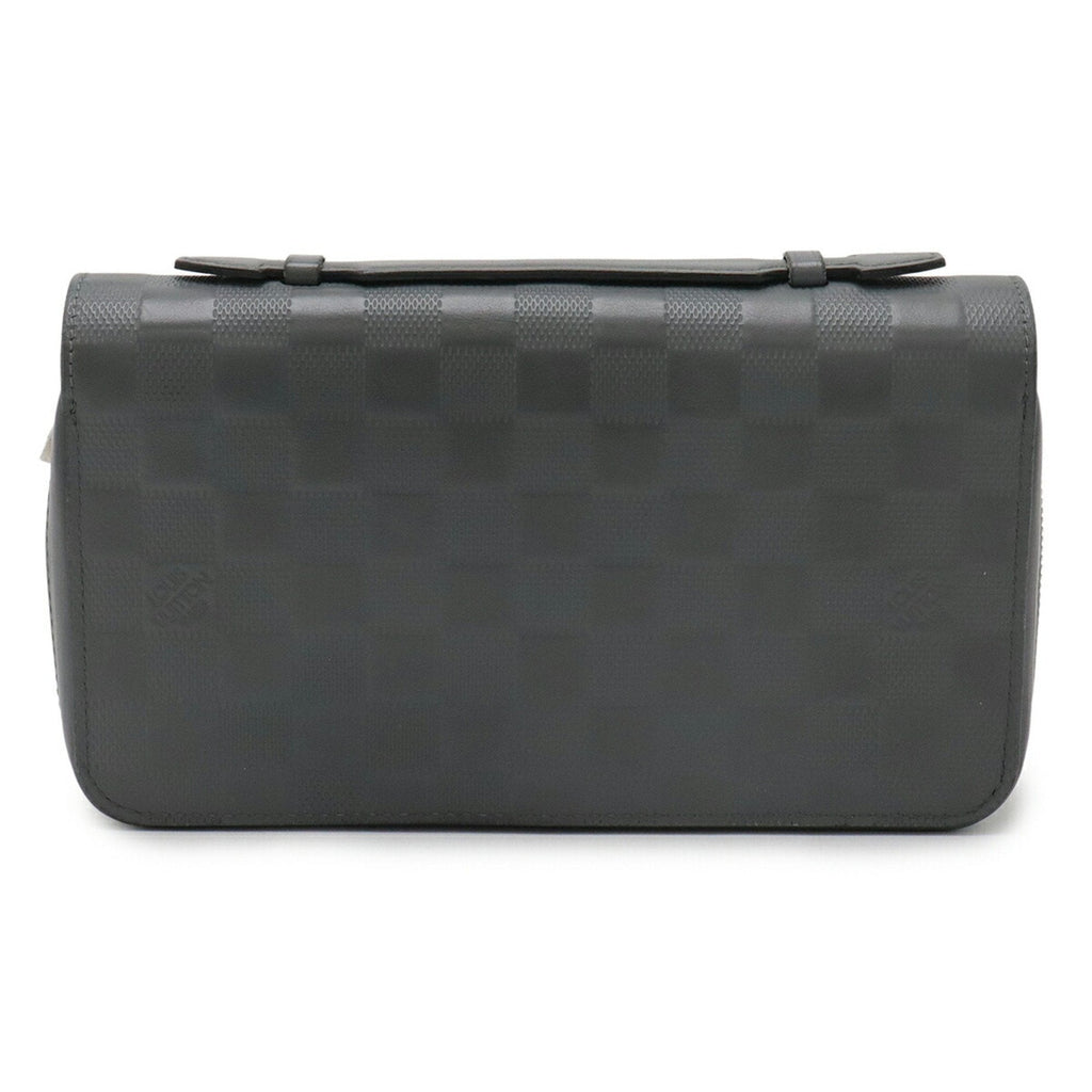 Louis Vuitton Damier Infini Gray Damier Infini Long Wallet