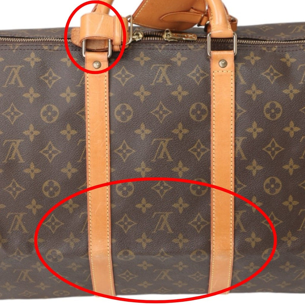 Louis Vuitton Brown Monogram Canvas Boston Bag