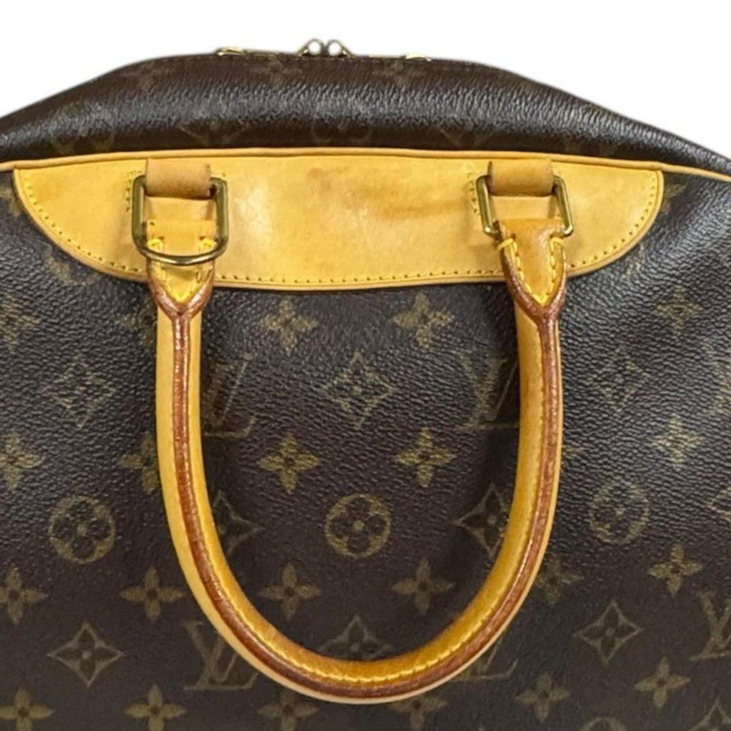 Louis Vuitton Brown Monogram Canvas Handbag