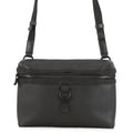 Louis Vuitton Black Noir Leather Messenger Bag Shoulder Bag