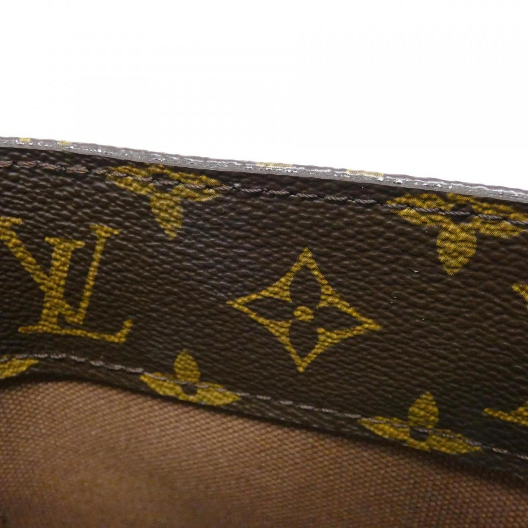 Louis Vuitton Monogram Marron Coated Canvas Handbag