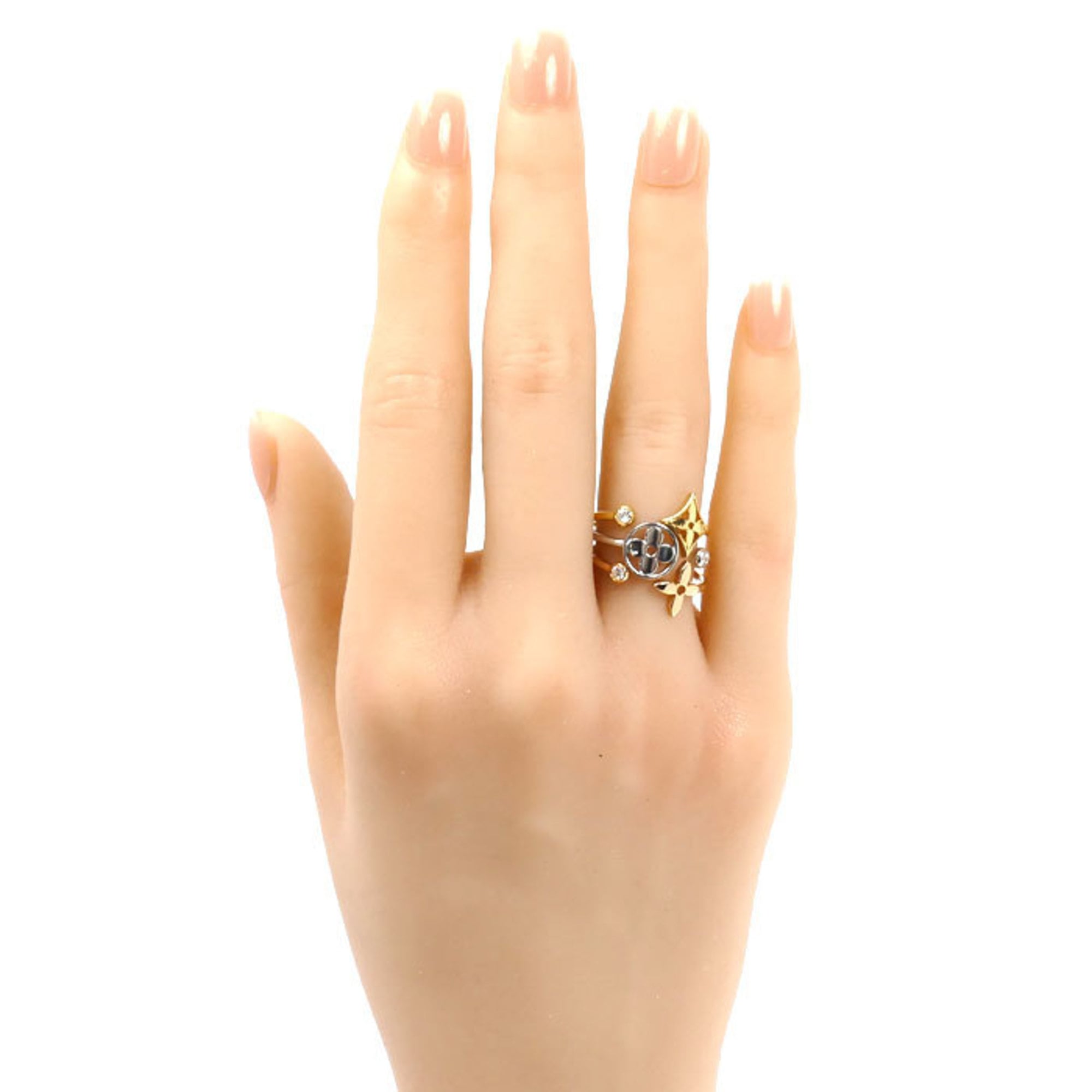 Louis Vuitton Yellow Gold (18K) Pink Gold (18K) White Gold (18K) Band Ring