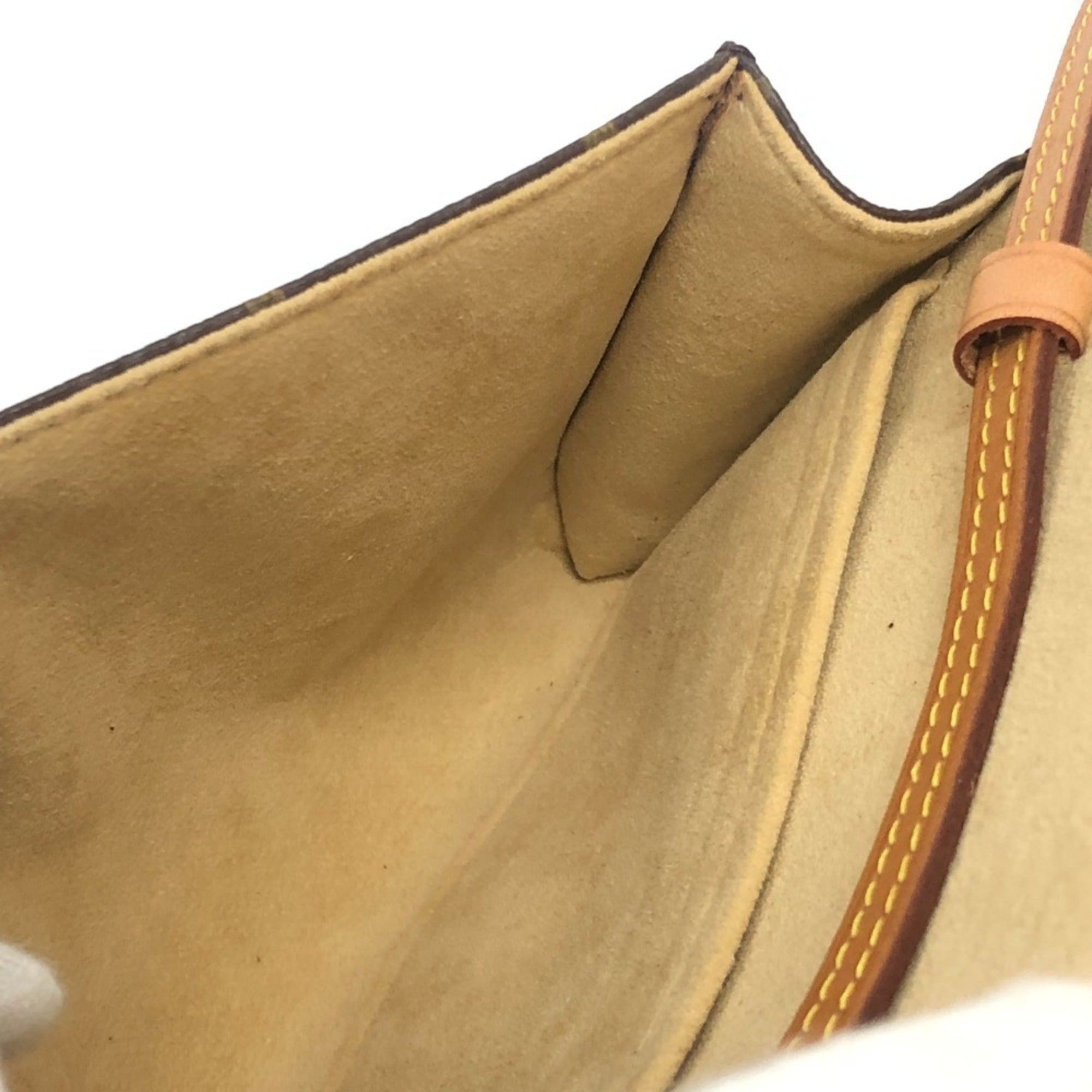 Louis Vuitton Monogram Brown Monogram Clutch Bag Pochette Shoulder Bag