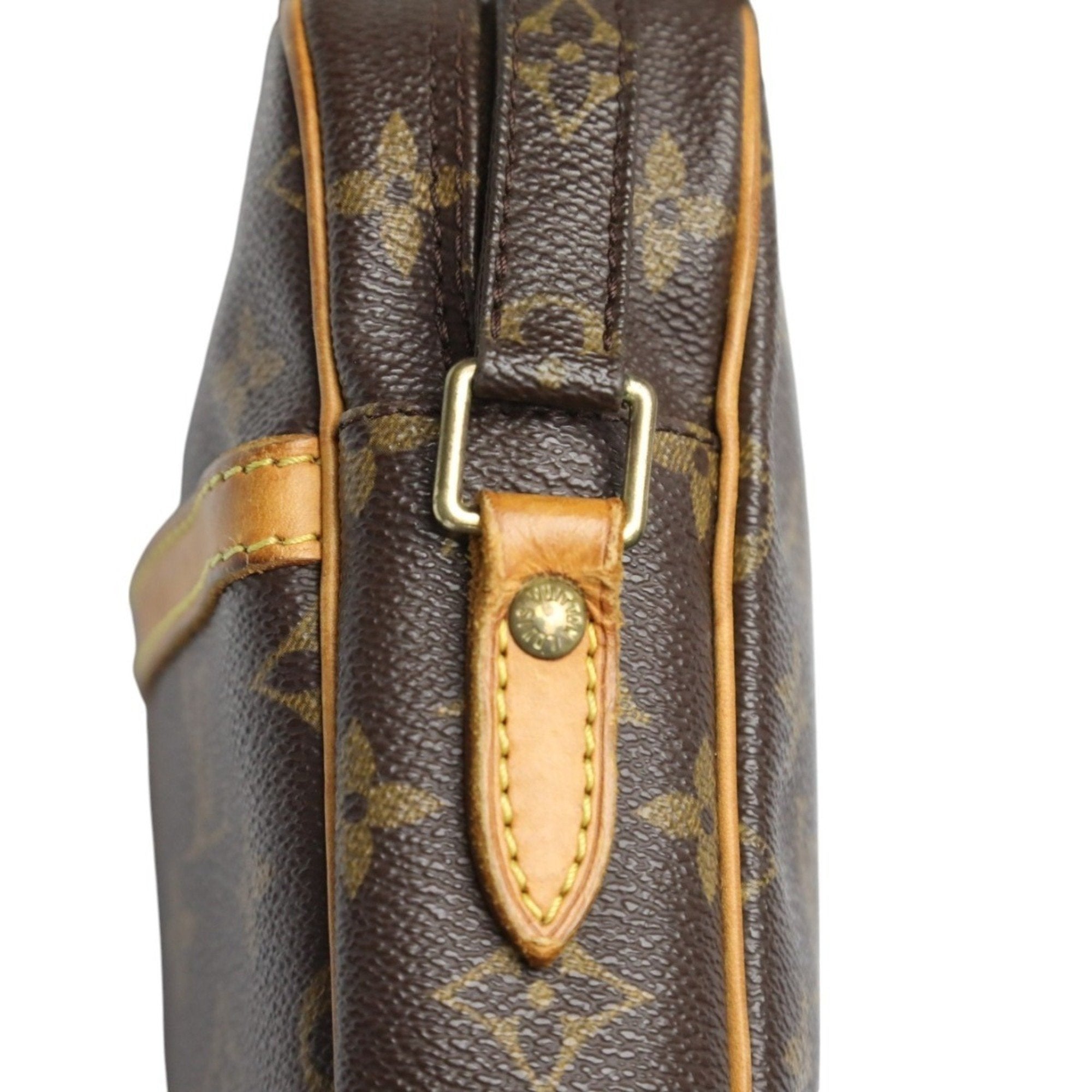 Louis Vuitton Brown Monogram Canvas Shoulder Bag