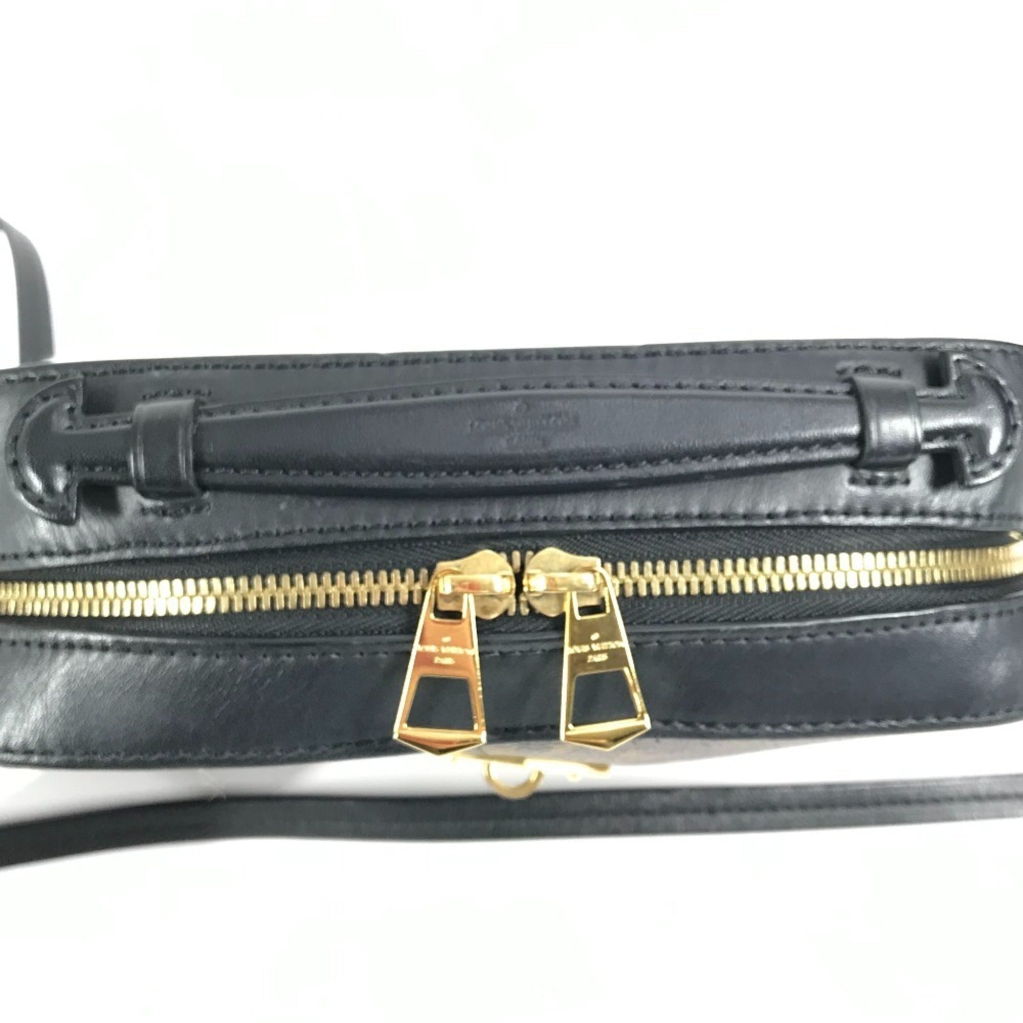 Louis Vuitton Black Brown Noir Monogram Pochette Shoulder Bag