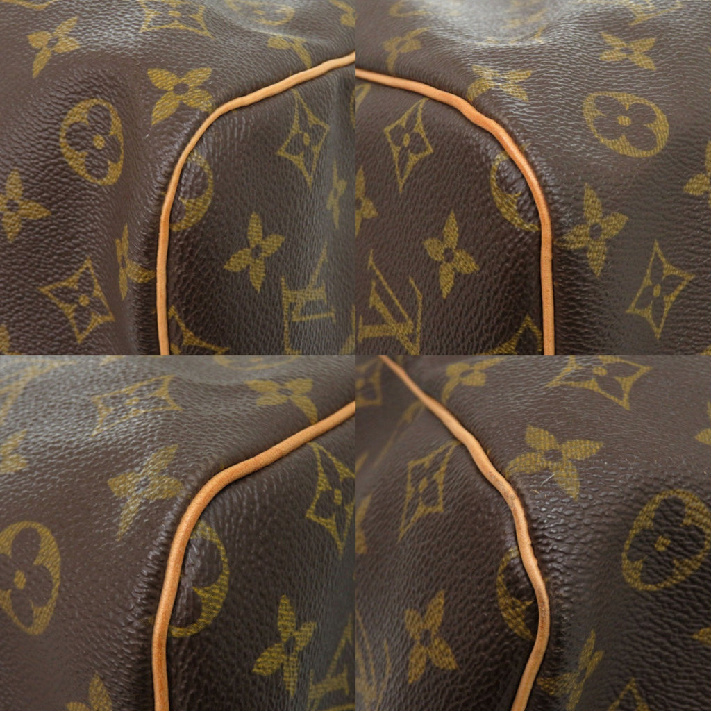 Louis Vuitton Brown Monogram Canvas Boston Bag