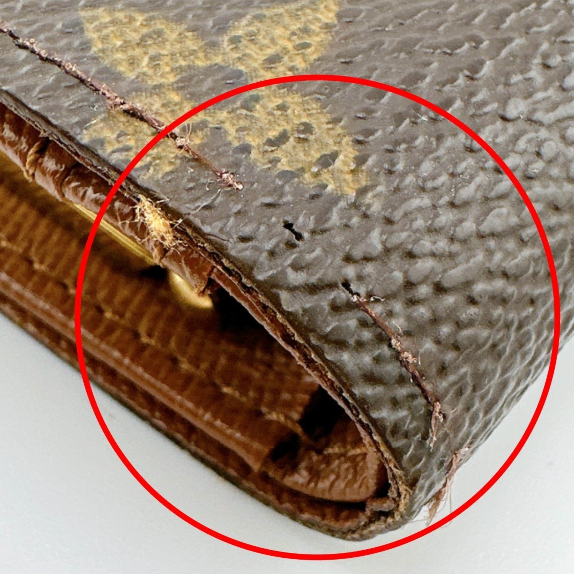Louis Vuitton Brown Monogram Canvas Wallet