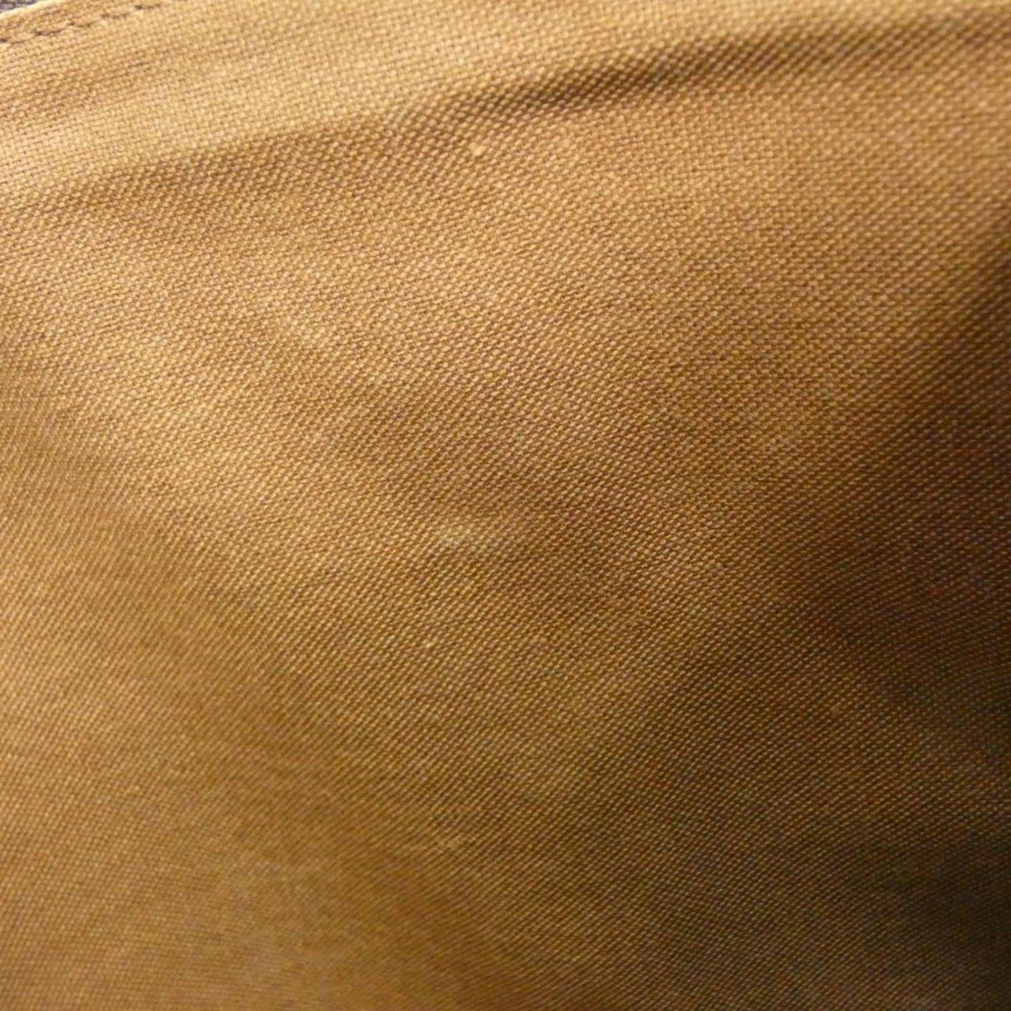 Louis Vuitton Monogram Marron Coated Canvas Shoulder Bag