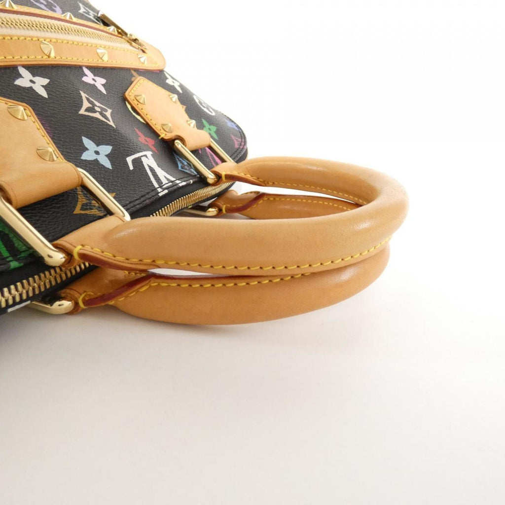 Louis Vuitton Black Coated Canvas Handbag