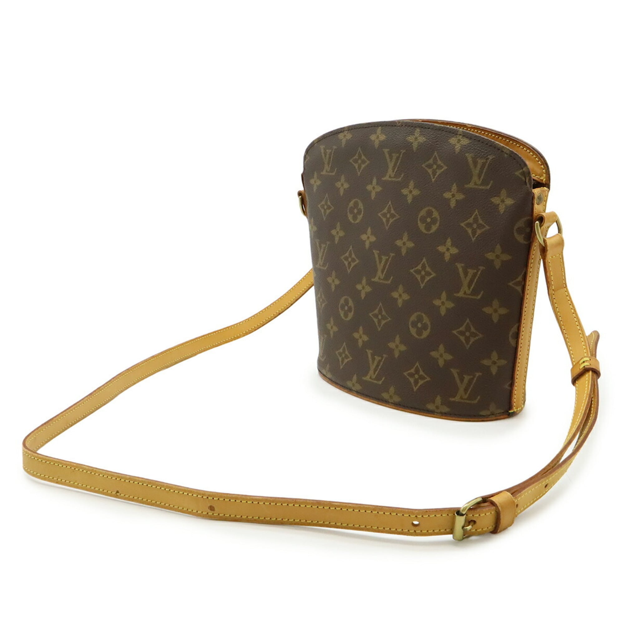 Louis Vuitton Brown Monogram Canvas Shoulder Bag