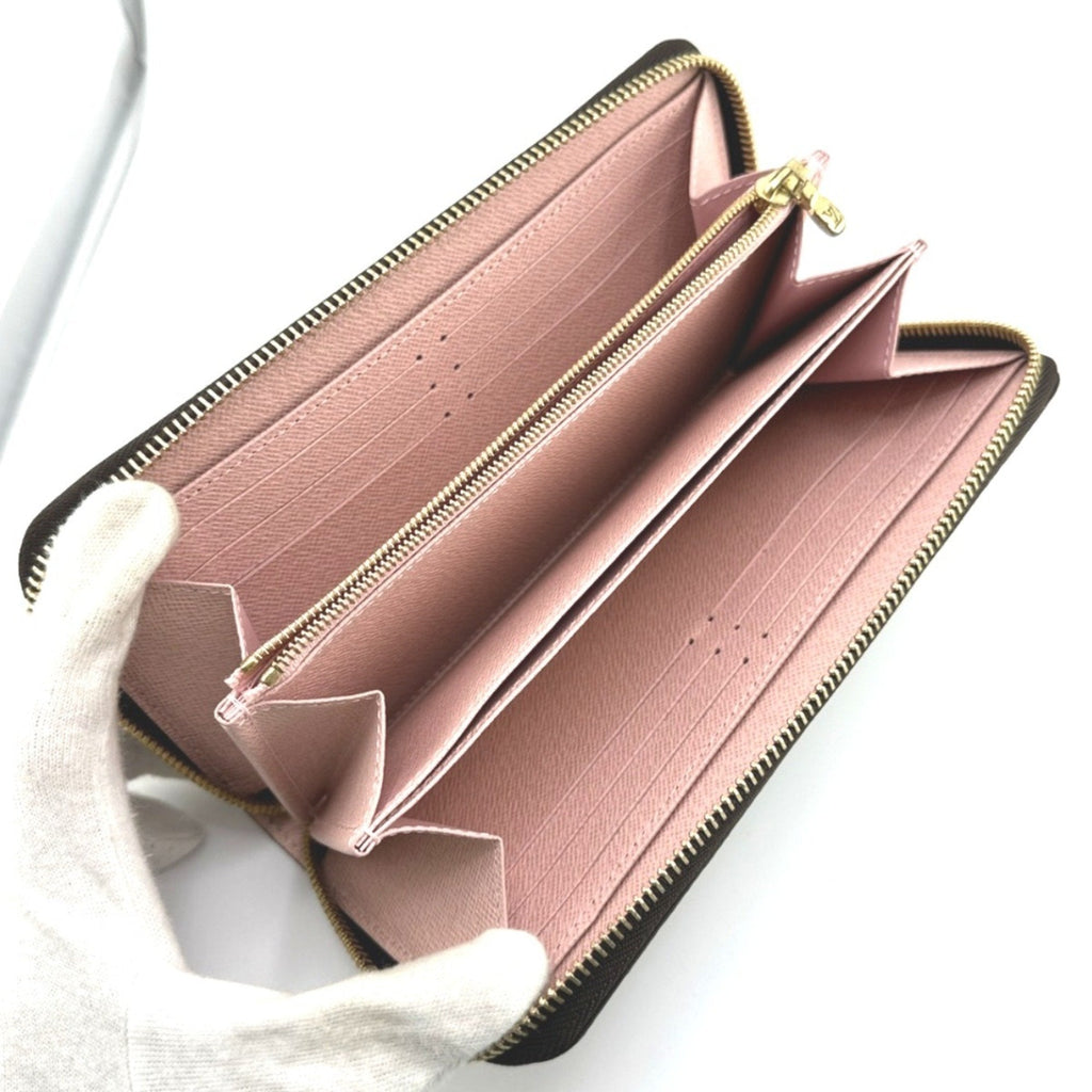 Louis Vuitton Monogram Rose Ballerine Monogram Long Wallet