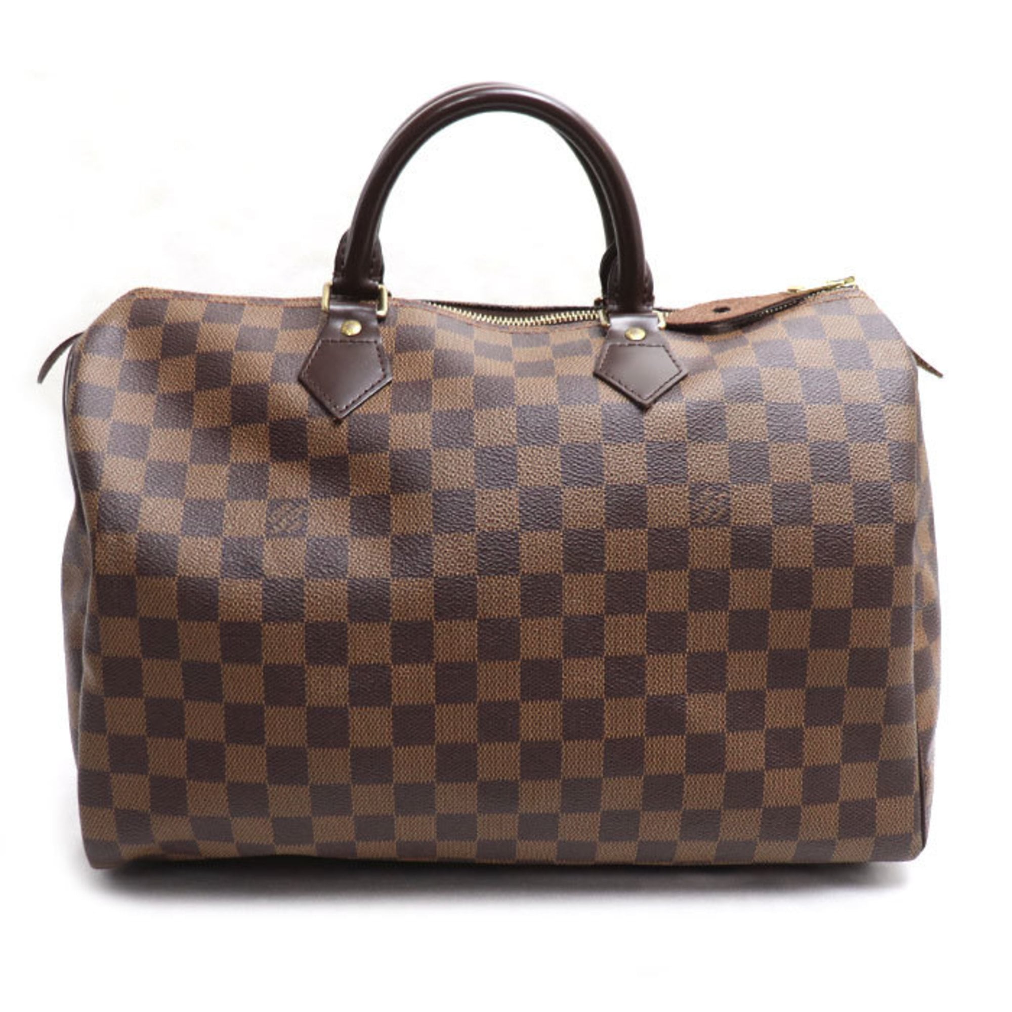 Louis Vuitton Brown Damier Canvas Damier Canvas Boston Bag