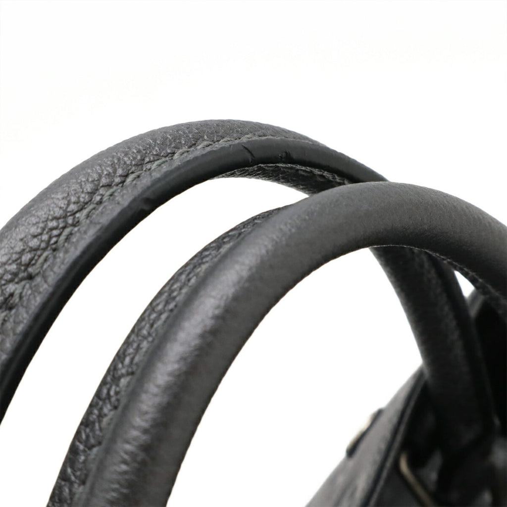 Louis Vuitton Black Noir Monogram Empreinte Handbag Shoulder Bag