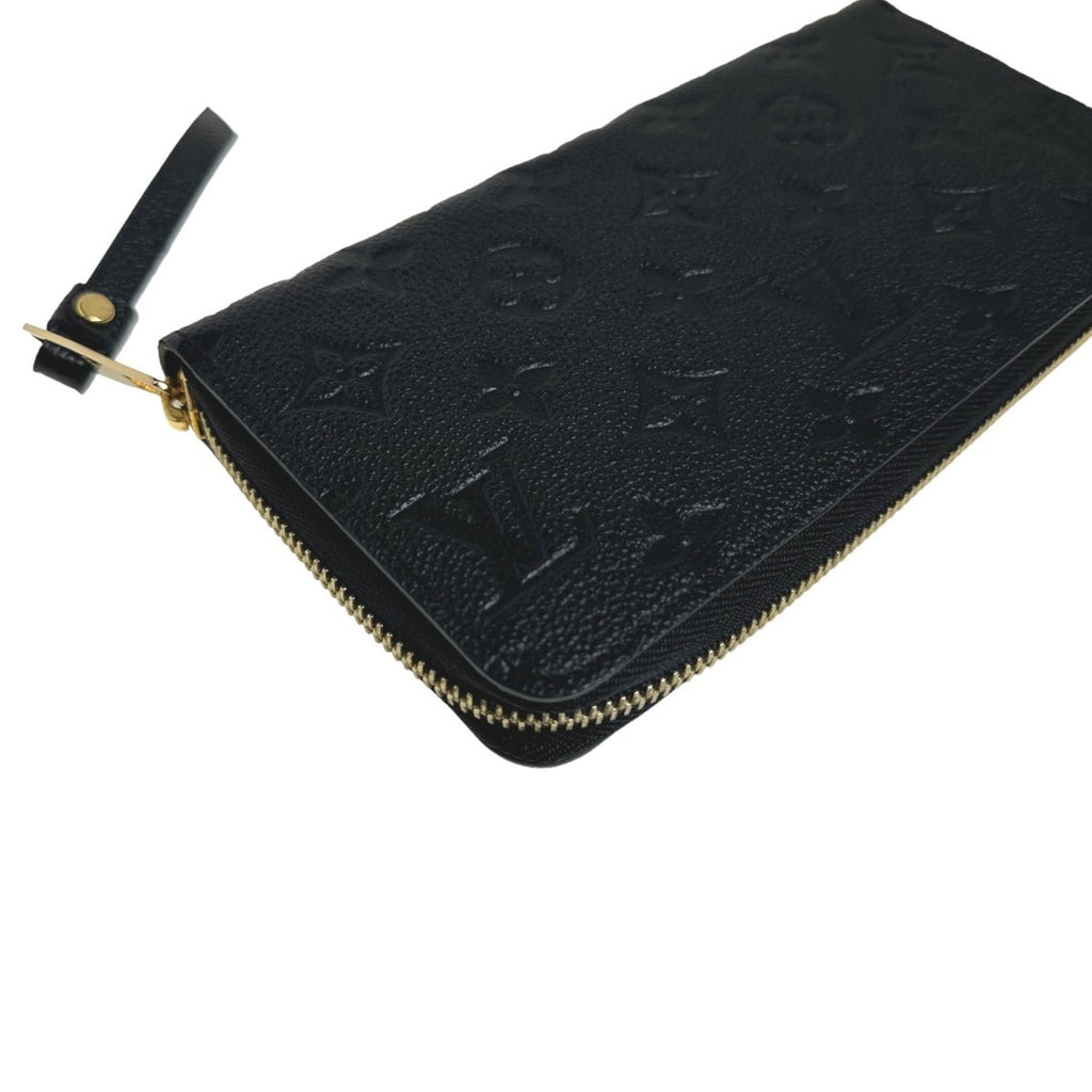 Louis Vuitton Black Monogram Empreinte Long Wallet