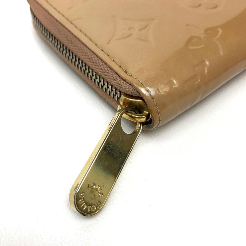 Louis Vuitton Beige Leather Long Wallet