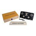 Louis Vuitton Beige Black Monogram Empreinte Long Wallet