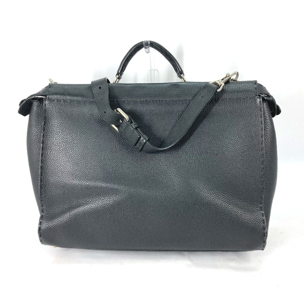 Fendi Black Leather Briefcase