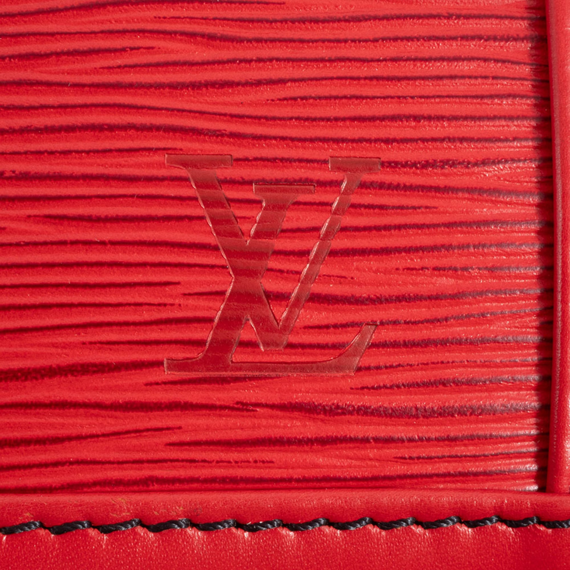Louis Vuitton Castilian Red Epi Leather Backpack