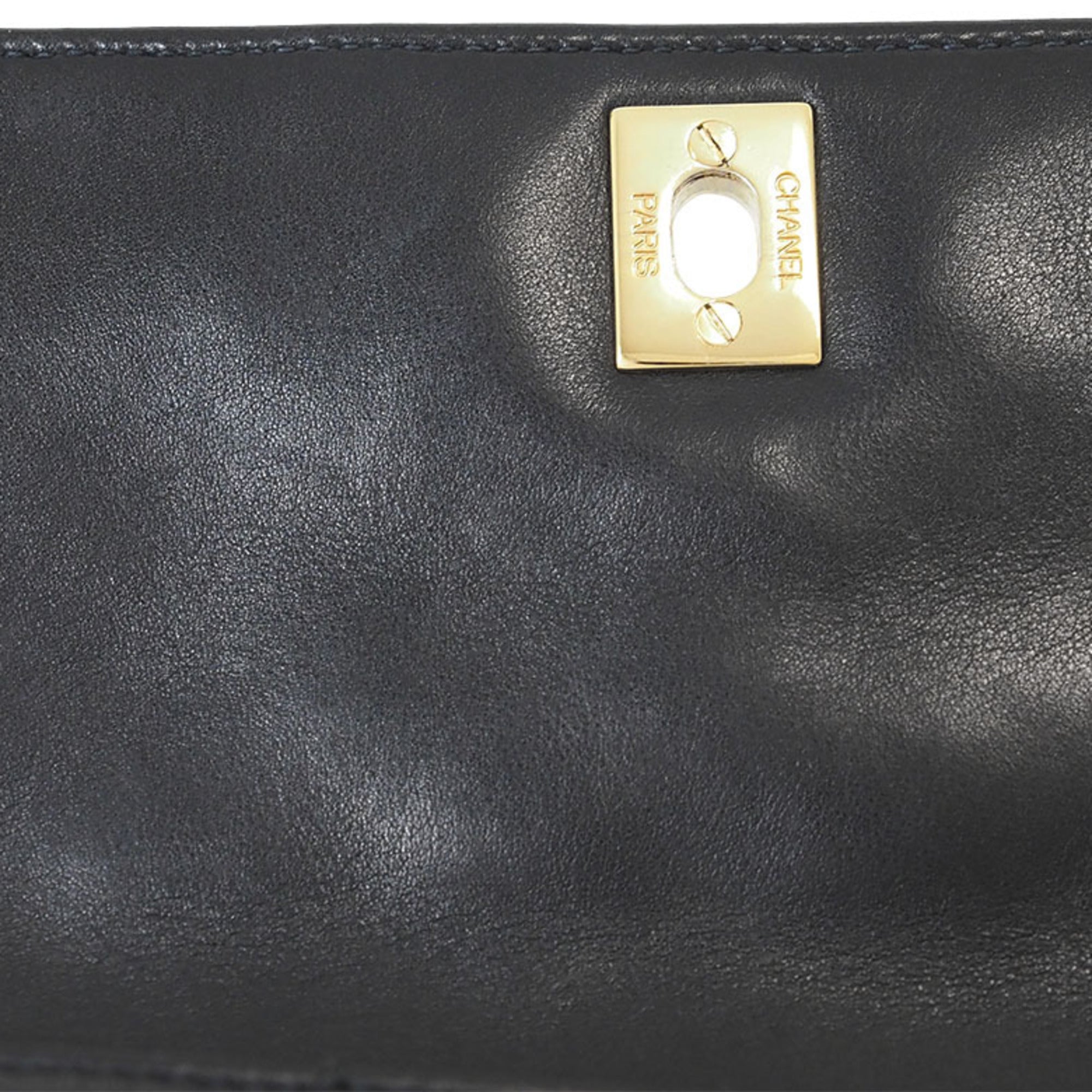 Chanel Black Leather Fanny Pack