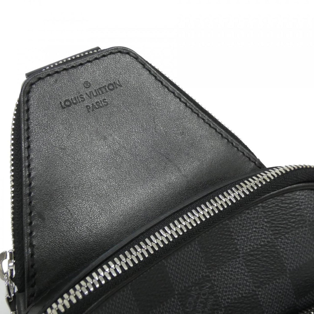 Louis Vuitton Damier Graphite Graphite Coated Canvas Shoulder Bag