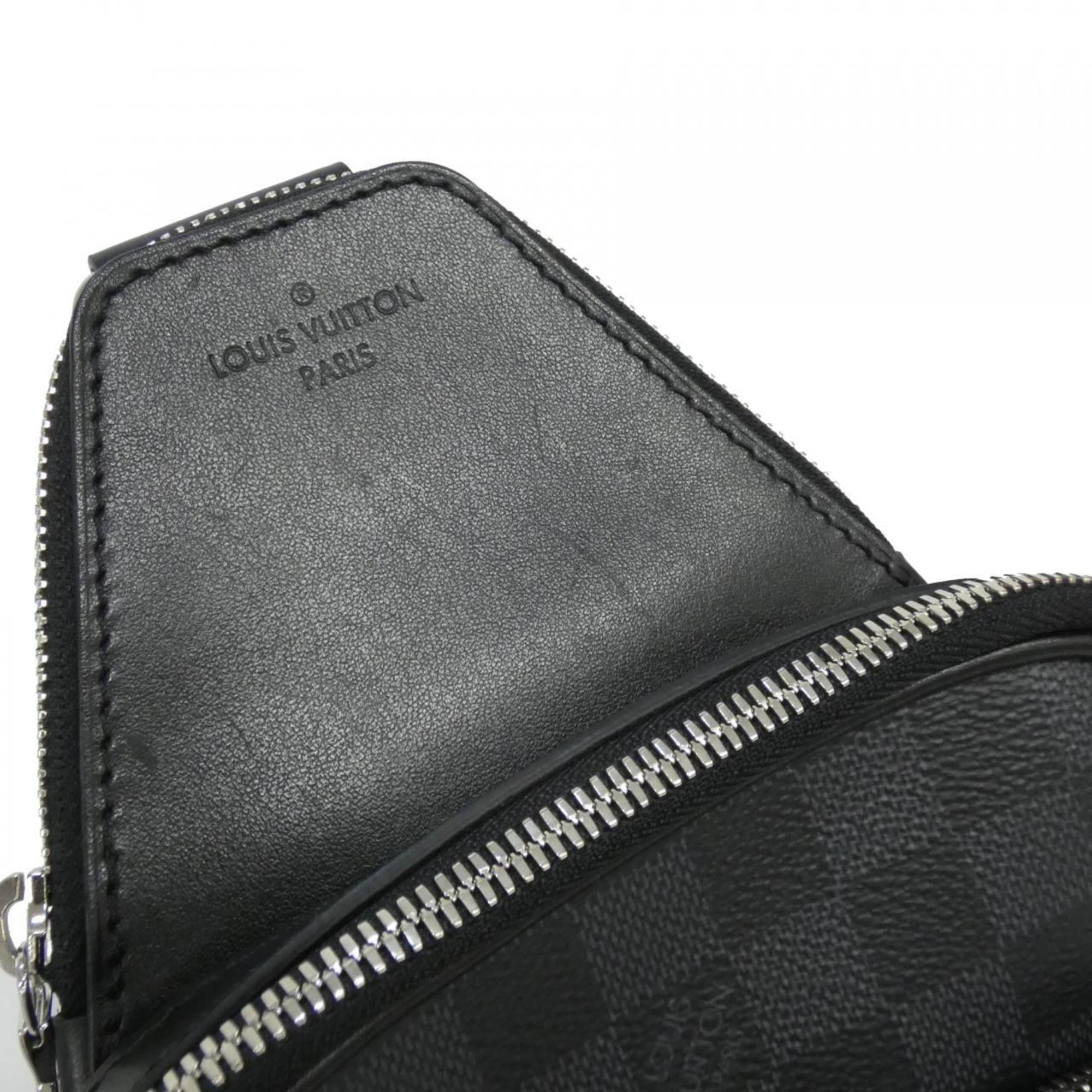 Louis Vuitton Damier Graphite Graphite Coated Canvas Shoulder Bag